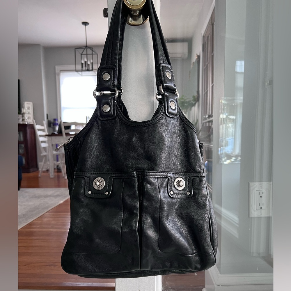 Marc by Marc Jacobs Leather Totally Turnlock Teri Tote